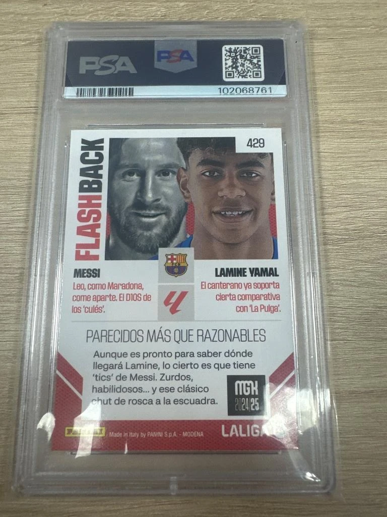 Panini Messi-Lamine Yamal Chrome – photo 3